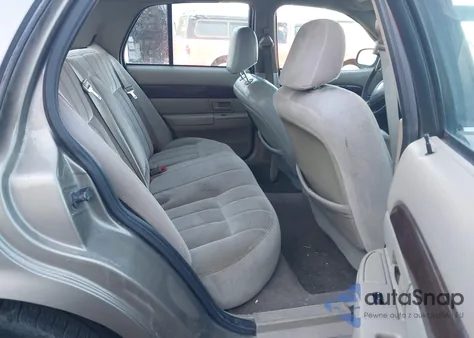 2003 Mercury Grand Marquis Gs from USA, damaged, VIN 2MEFM74W43X619694